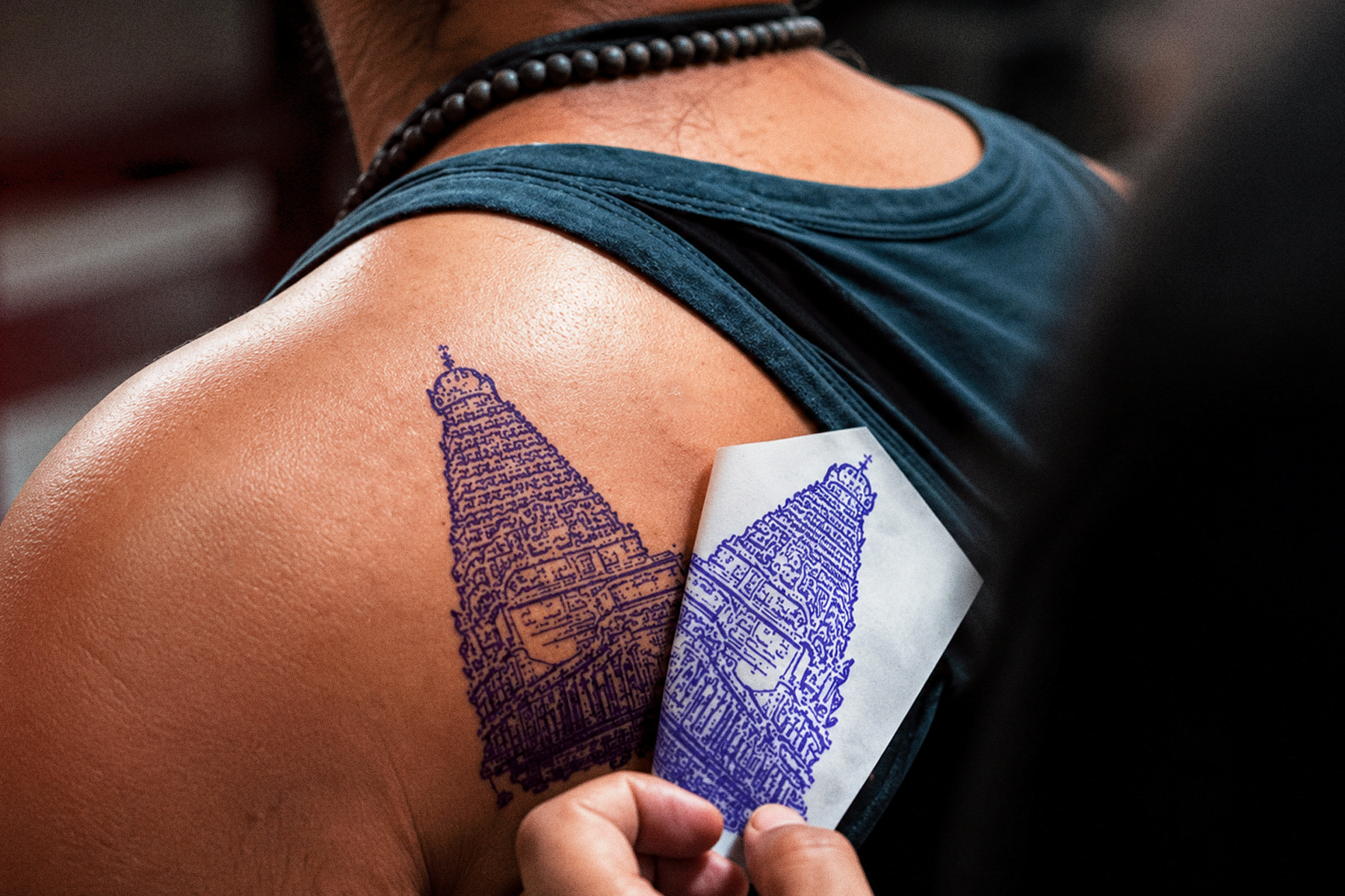 Temple Architecture, Stone Carvings and the New Language of South Indian Tattoos